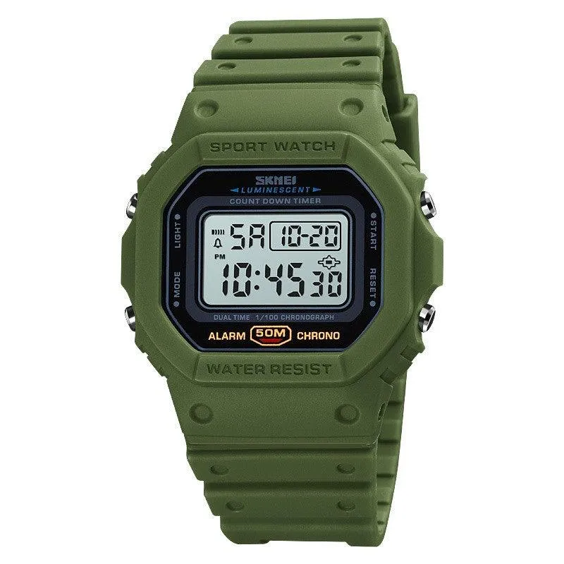 Digital Electronic Watch Shockproof Plastic