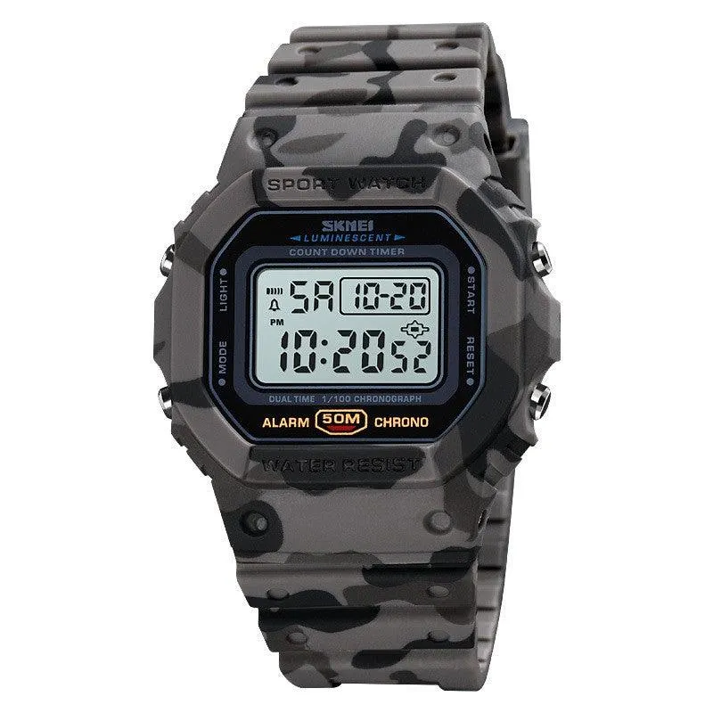 Digital Electronic Watch Shockproof Plastic