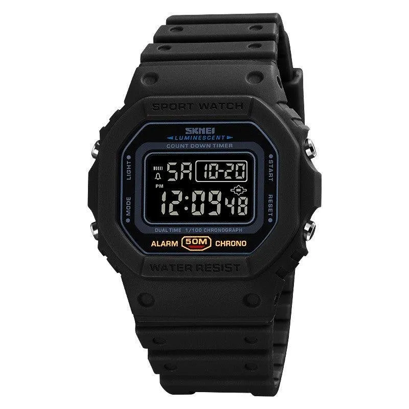 Digital Electronic Watch Shockproof Plastic