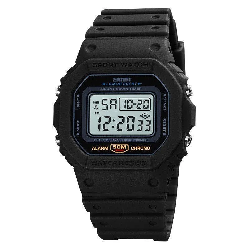 Digital Electronic Watch Shockproof Plastic