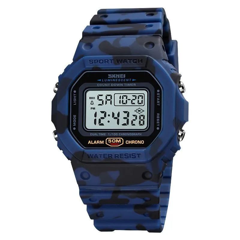 Digital Electronic Watch Shockproof Plastic