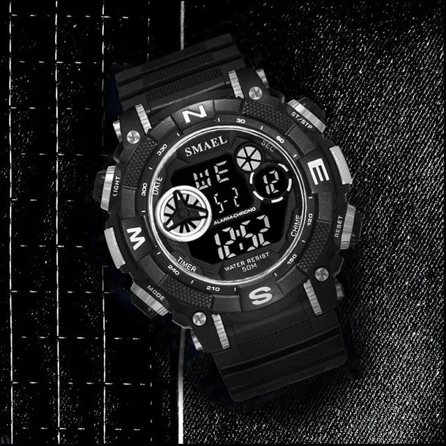 Digital Wristwatches Sports Waterproof Watch