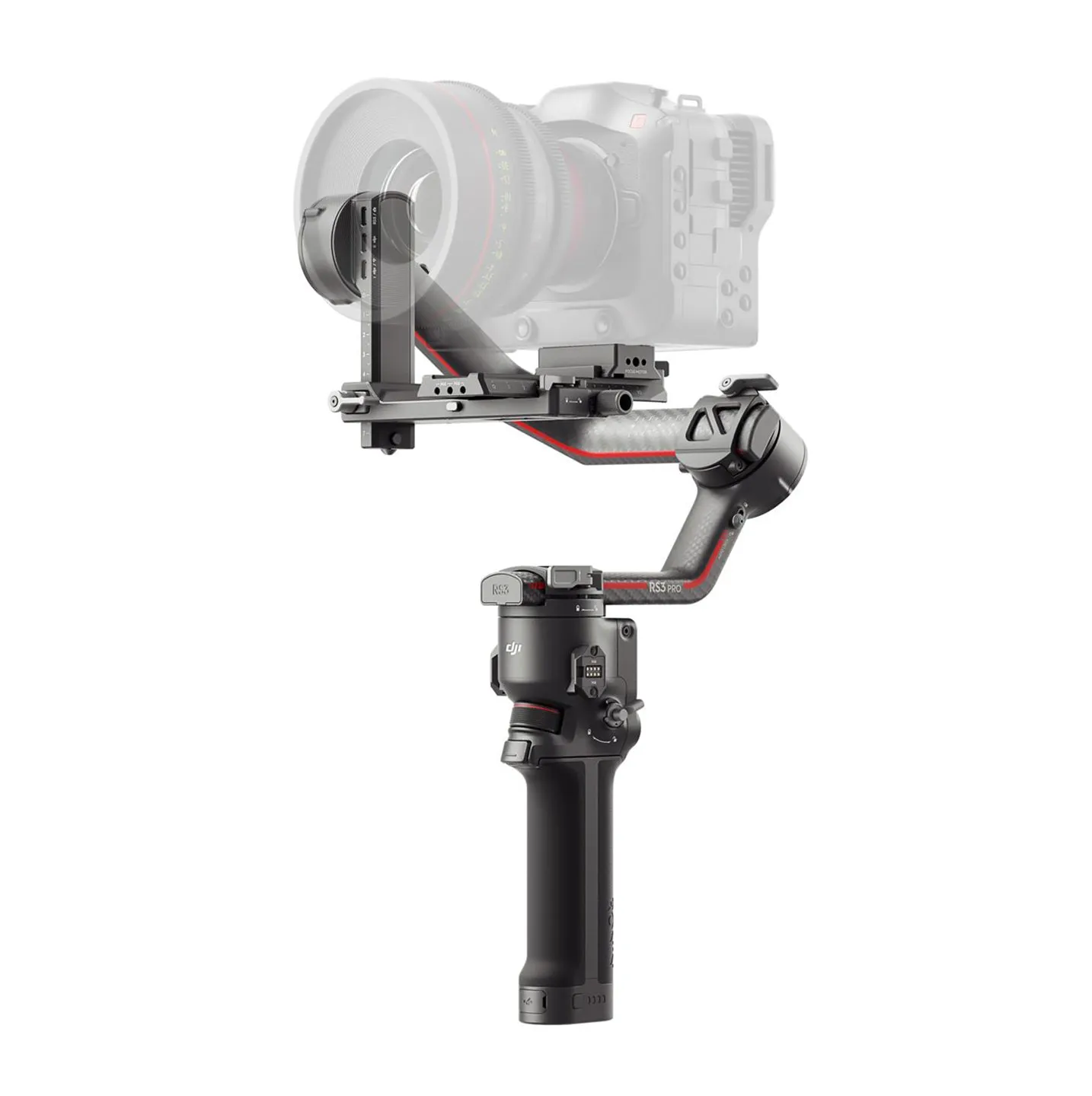 DJI Ronin RS3 Pro 3-Axis DSLR and Movie Camera Gimbal Stabilizer with ActiveTrack, Automated Locks, 4.5kg Load Capacity, Wireless Shutter Control, LiDAR Compatibility (Combo Available)