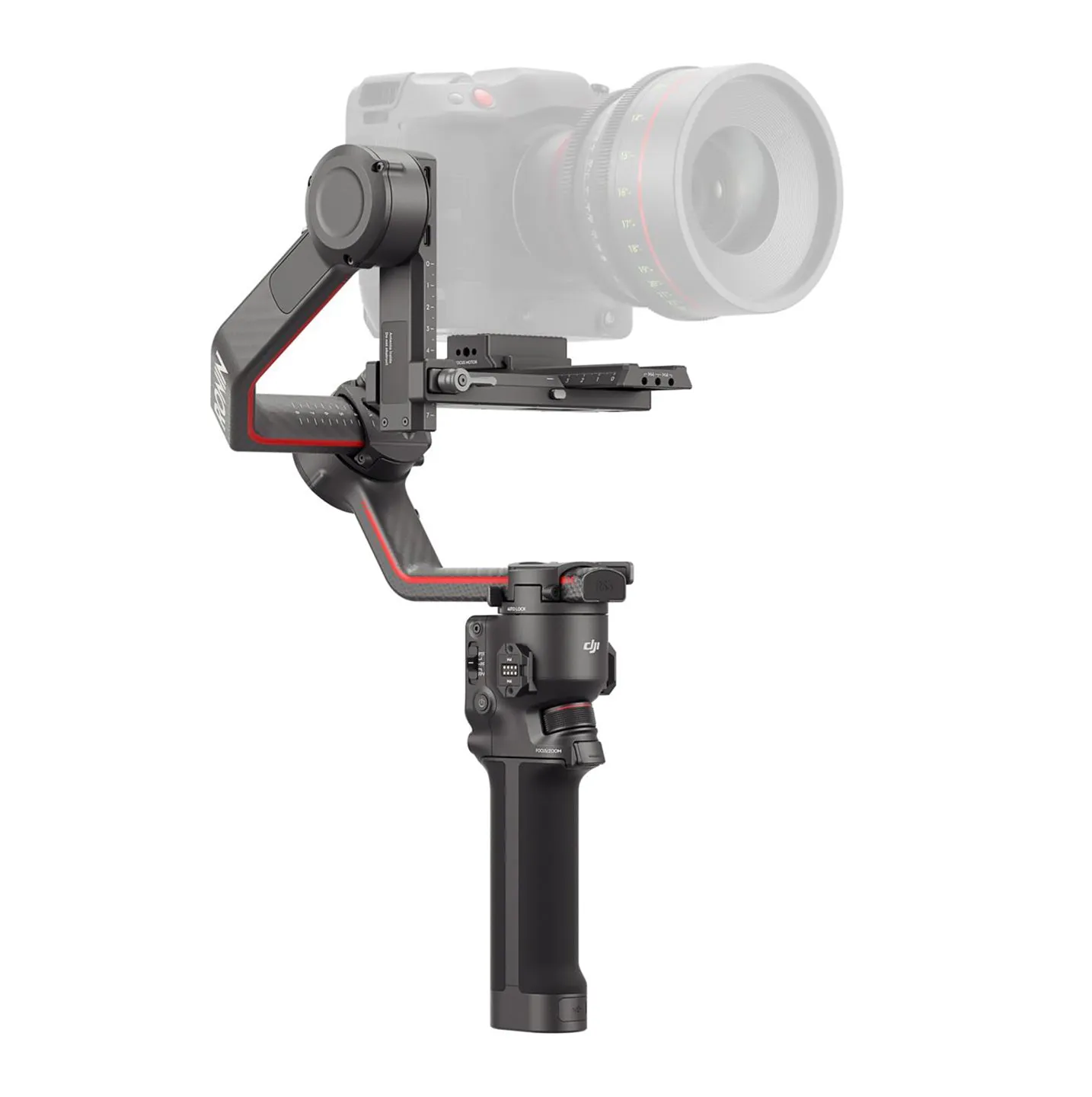 DJI Ronin RS3 Pro 3-Axis DSLR and Movie Camera Gimbal Stabilizer with ActiveTrack, Automated Locks, 4.5kg Load Capacity, Wireless Shutter Control, LiDAR Compatibility (Combo Available)