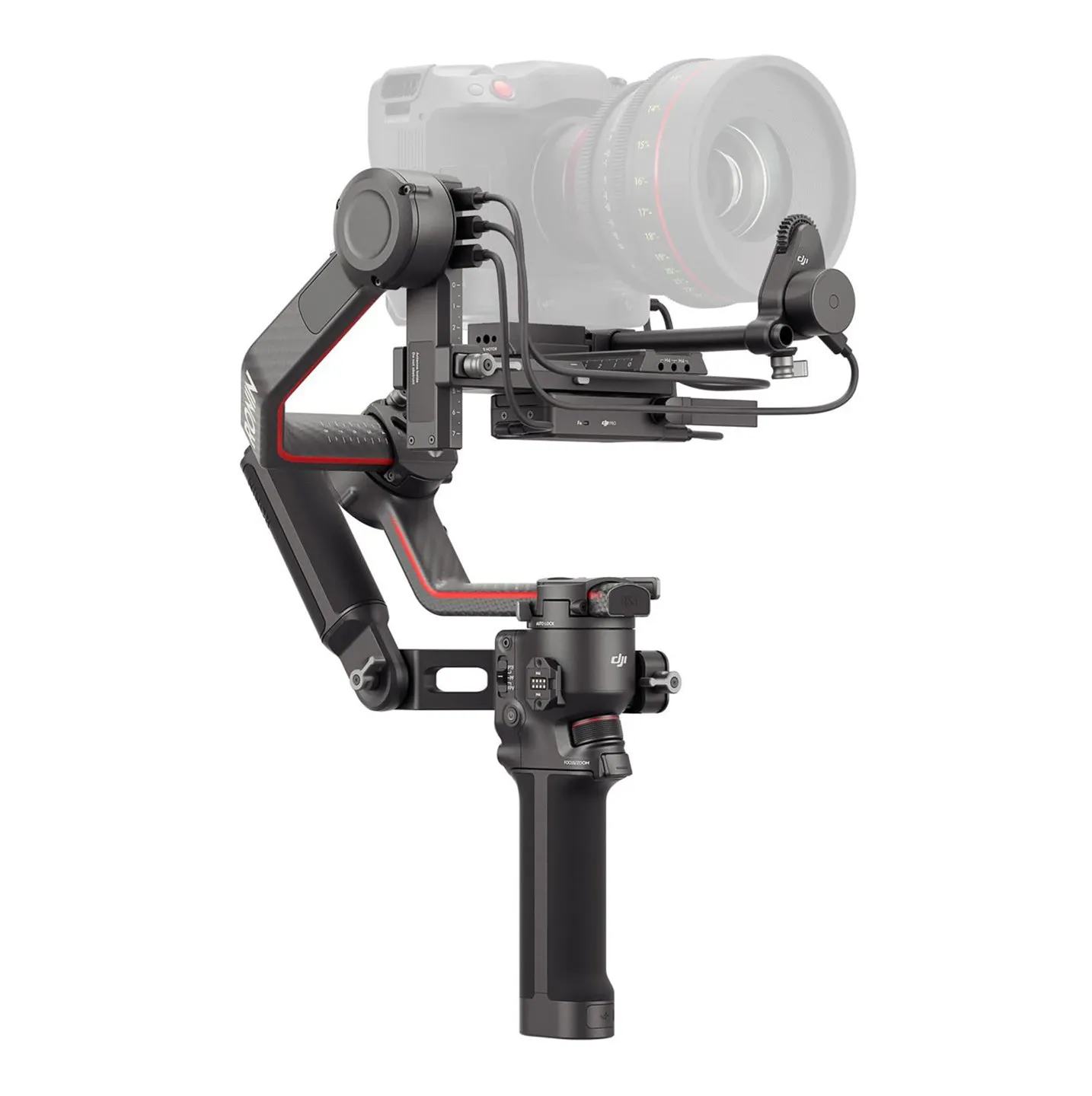 DJI Ronin RS3 Pro 3-Axis DSLR and Movie Camera Gimbal Stabilizer with ActiveTrack, Automated Locks, 4.5kg Load Capacity, Wireless Shutter Control, LiDAR Compatibility (Combo Available)