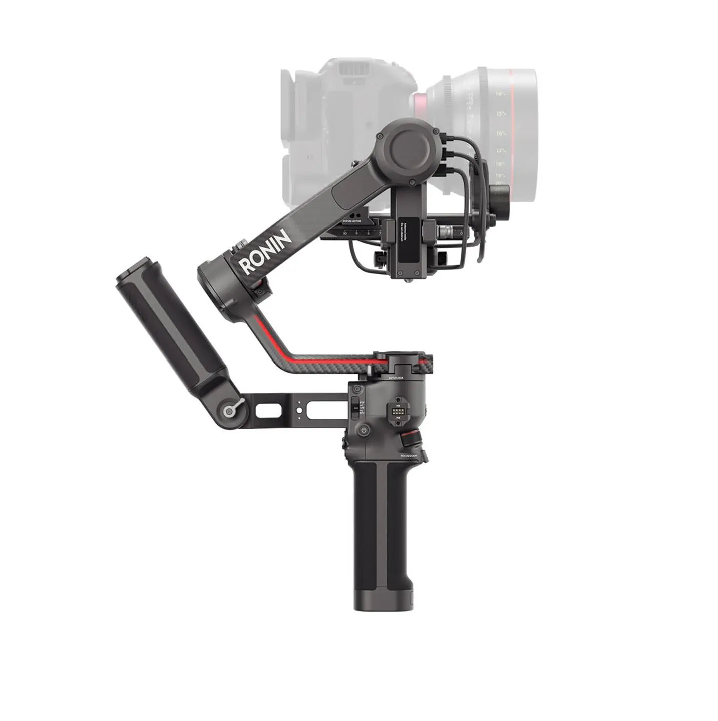 DJI Ronin RS3 Pro 3-Axis DSLR and Movie Camera Gimbal Stabilizer with ActiveTrack, Automated Locks, 4.5kg Load Capacity, Wireless Shutter Control, LiDAR Compatibility (Combo Available)