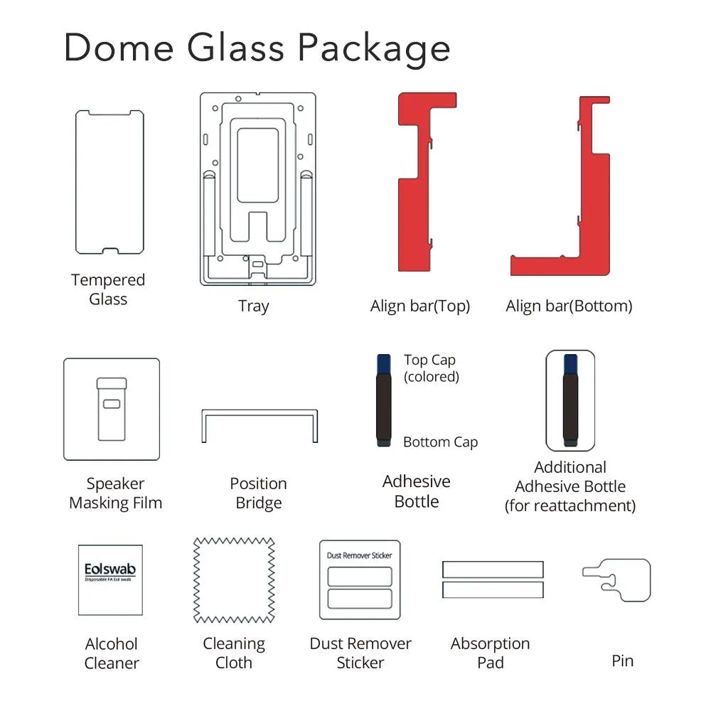 [Dome Glass] Huawei P20 Tempered Glass Screen Protector