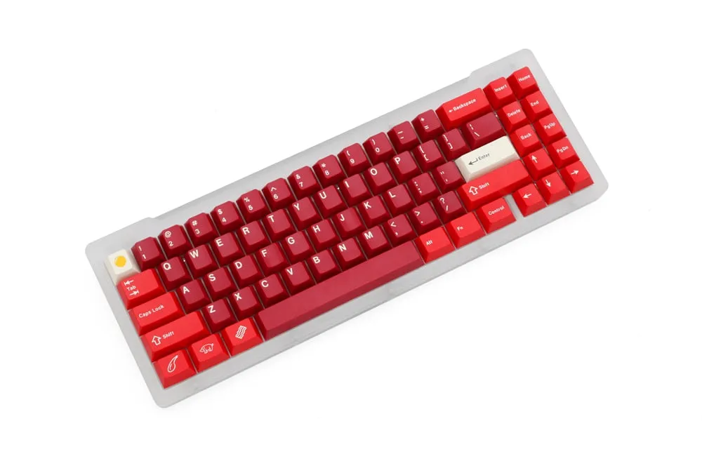 DOPOKEY Mechanical Keyboard kit 71 key PCB CASE hot swappable switch support lighting effects with RGB switch led type c