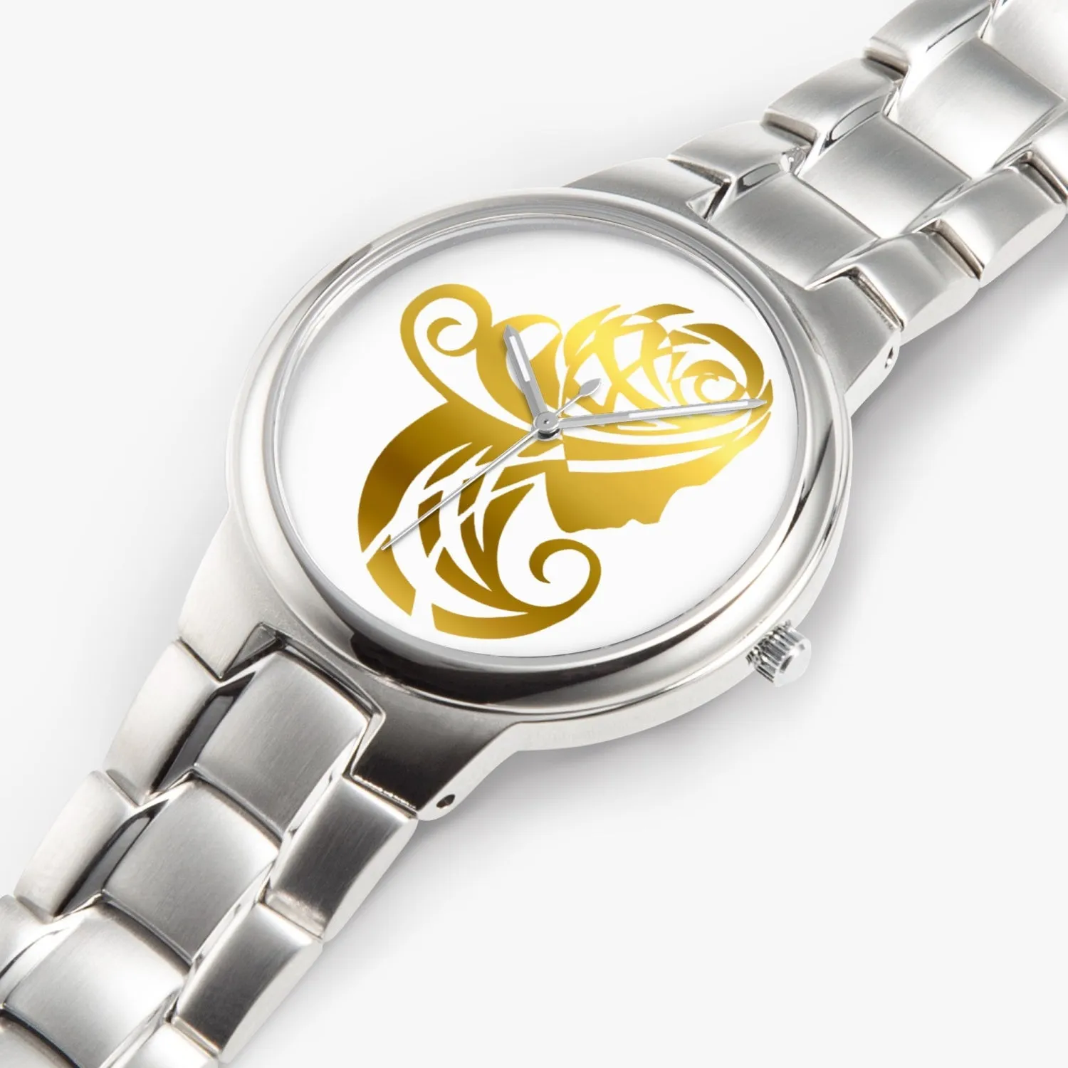 E.B.V. Stainless Quartz Watch