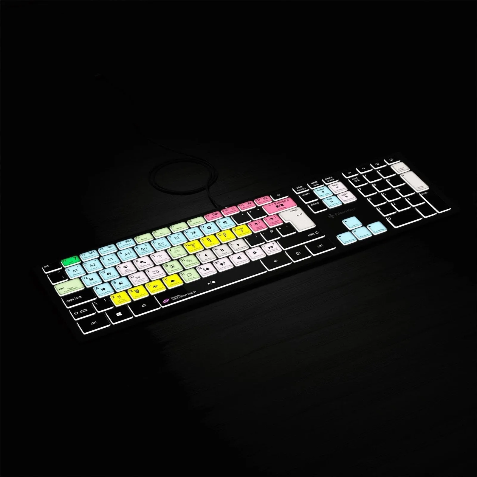 EDIUS Keyboard - Backlit PC