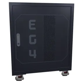 EG4 | Enclosed Battery Rack | 3 Slot | Wheels Included