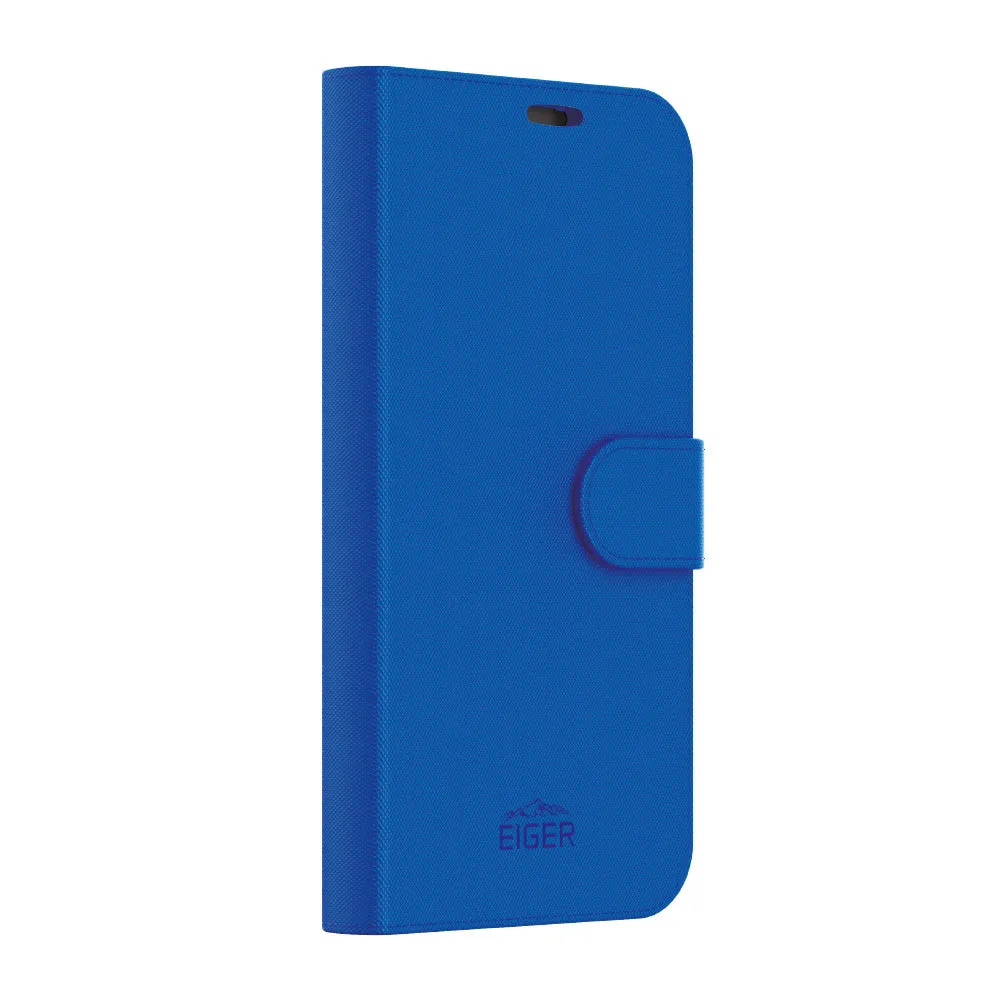 Eiger North Folio Case for Apple iPhone 15 Plus in Blue