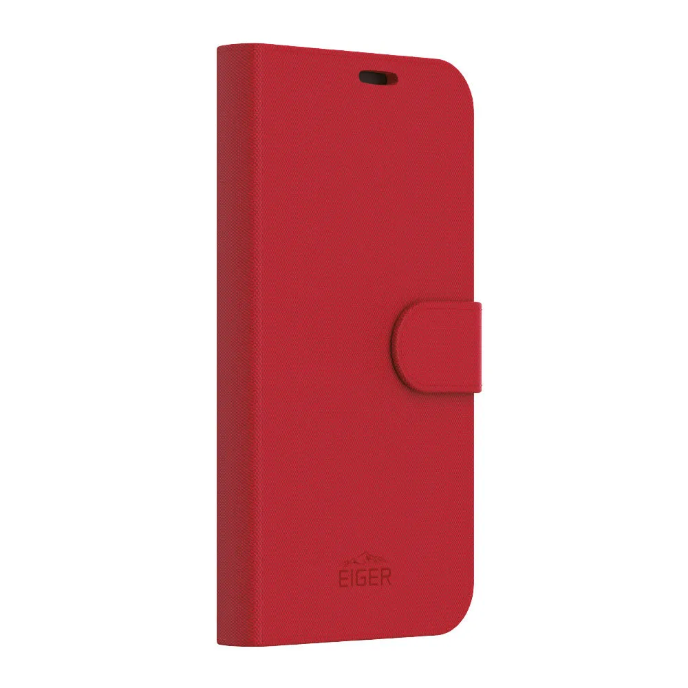 Eiger North Folio Case for Apple iPhone 15 Plus in Red