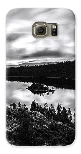 Emerald Bay Rays Black And White By Brad Scott - Phone Case