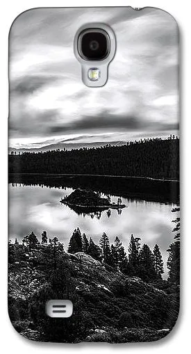 Emerald Bay Rays Black And White By Brad Scott - Phone Case