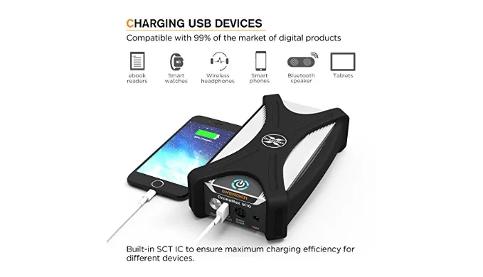 Energen DroneMax M10 Portable Drone Battery Charging Station for DJI Mavic Pro/Platinum and other USB Devices!