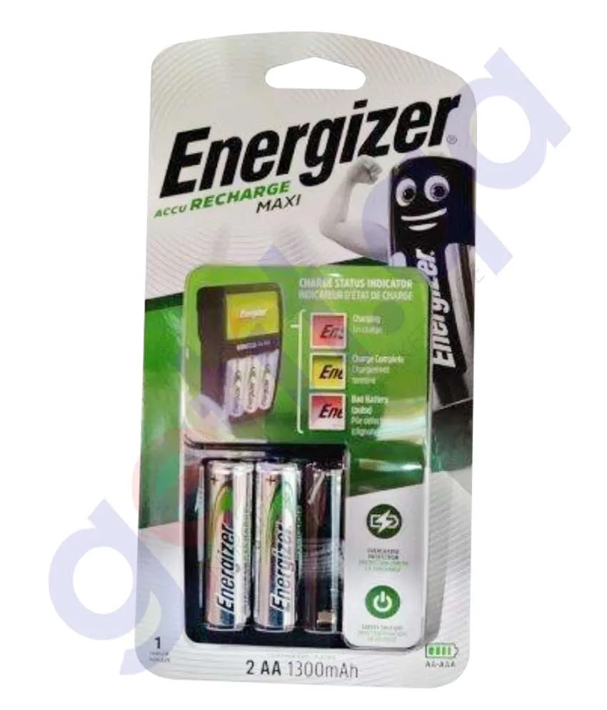 ENERGIZER ACCU RECHARGE MAXI AA BP2