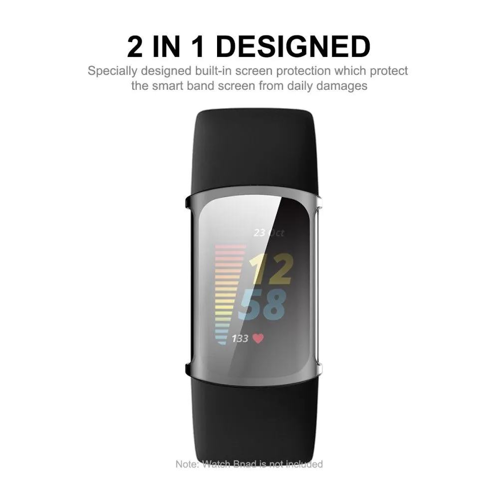 ENKAY Fitbit Charge 5 TPU cover - Transparent