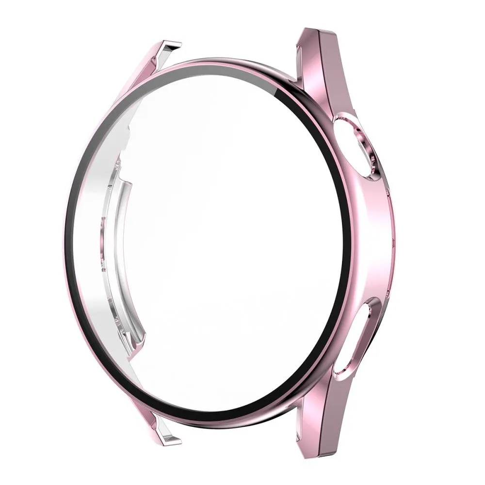 ENKAY Huawei Watch GT 3 (46mm) electroplated cover   tempered glass - Pink