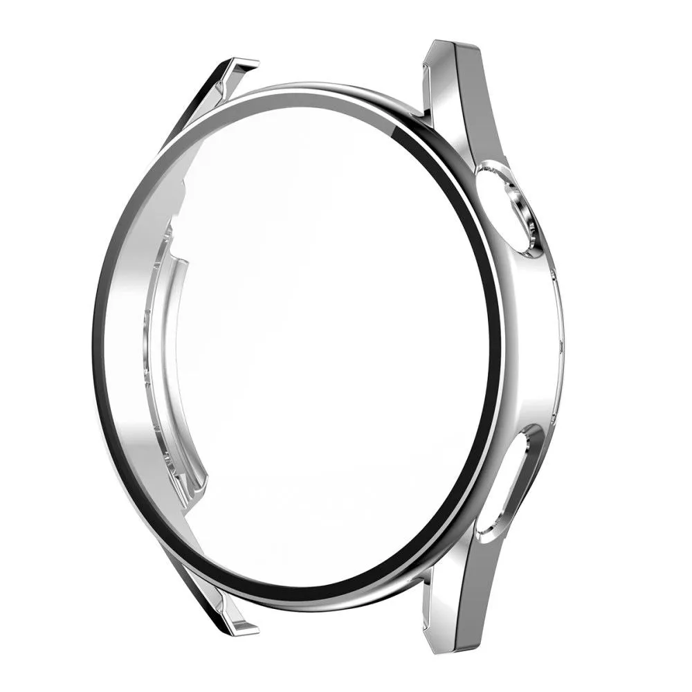 ENKAY Huawei Watch GT 3 (46mm) electroplated cover   tempered glass - Silver