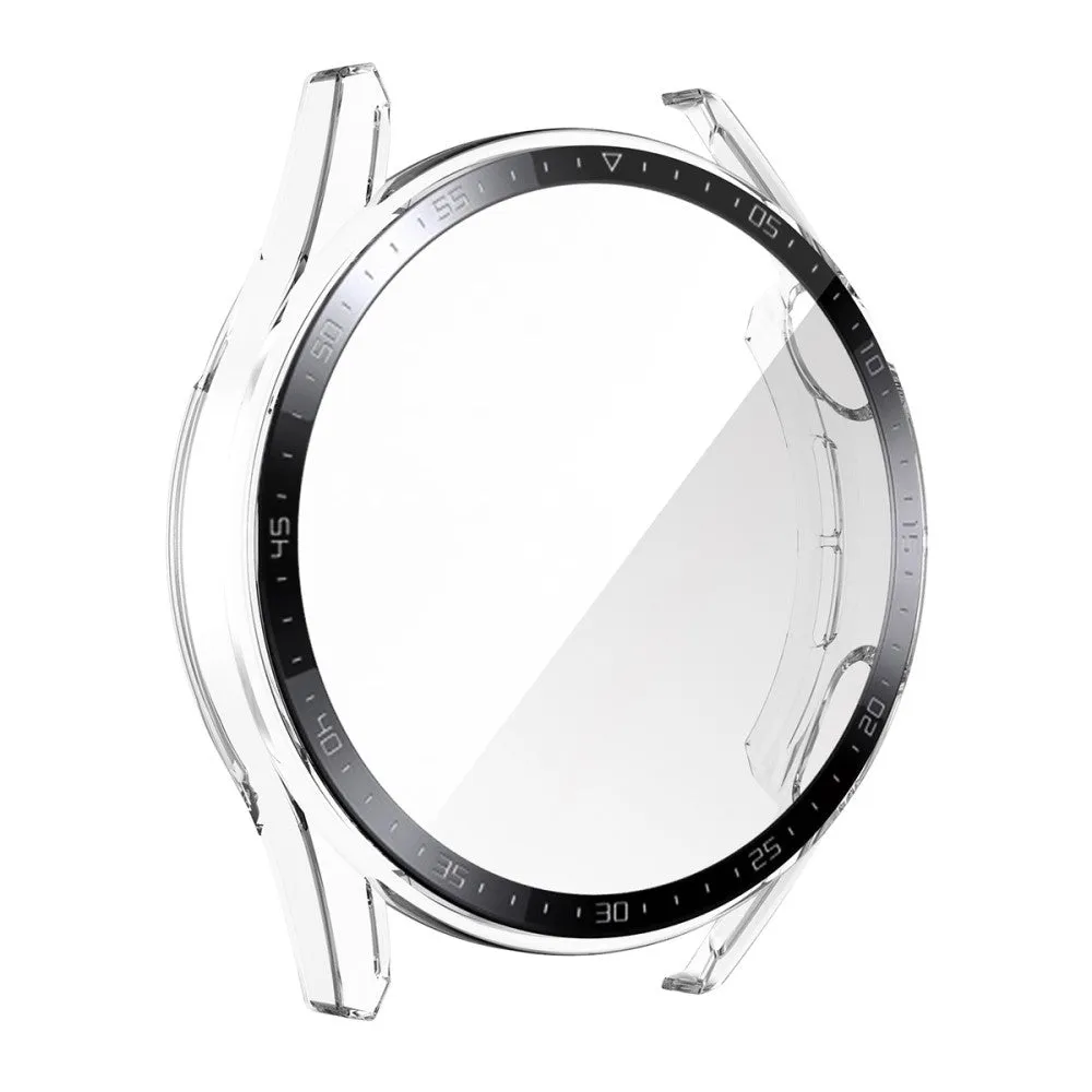 ENKAY Huawei Watch GT 3 (46mm) electroplated scale cover   tempered glass - Transparent