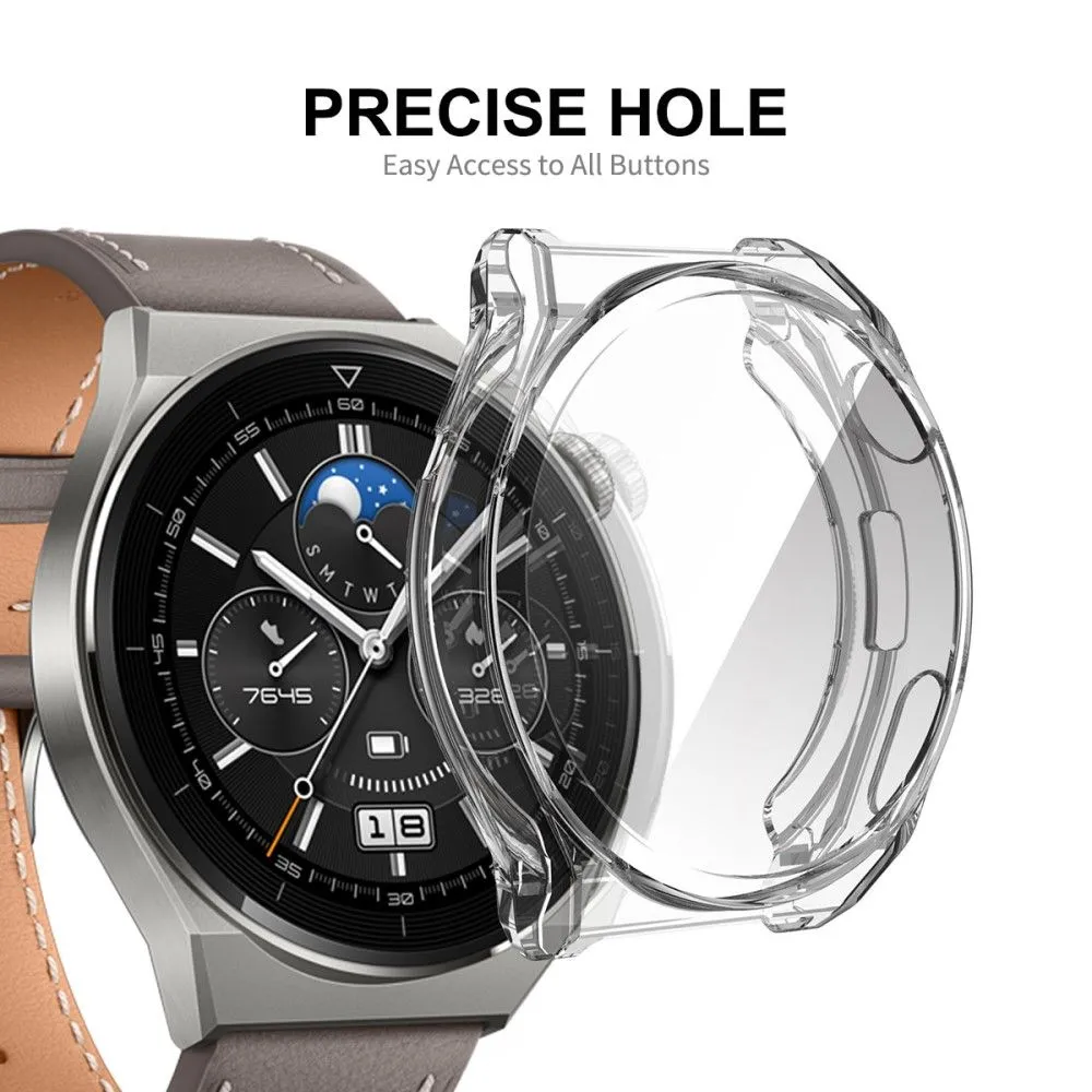 ENKAY Huawei Watch GT 3 Pro 46mm protective cover with tempered glass