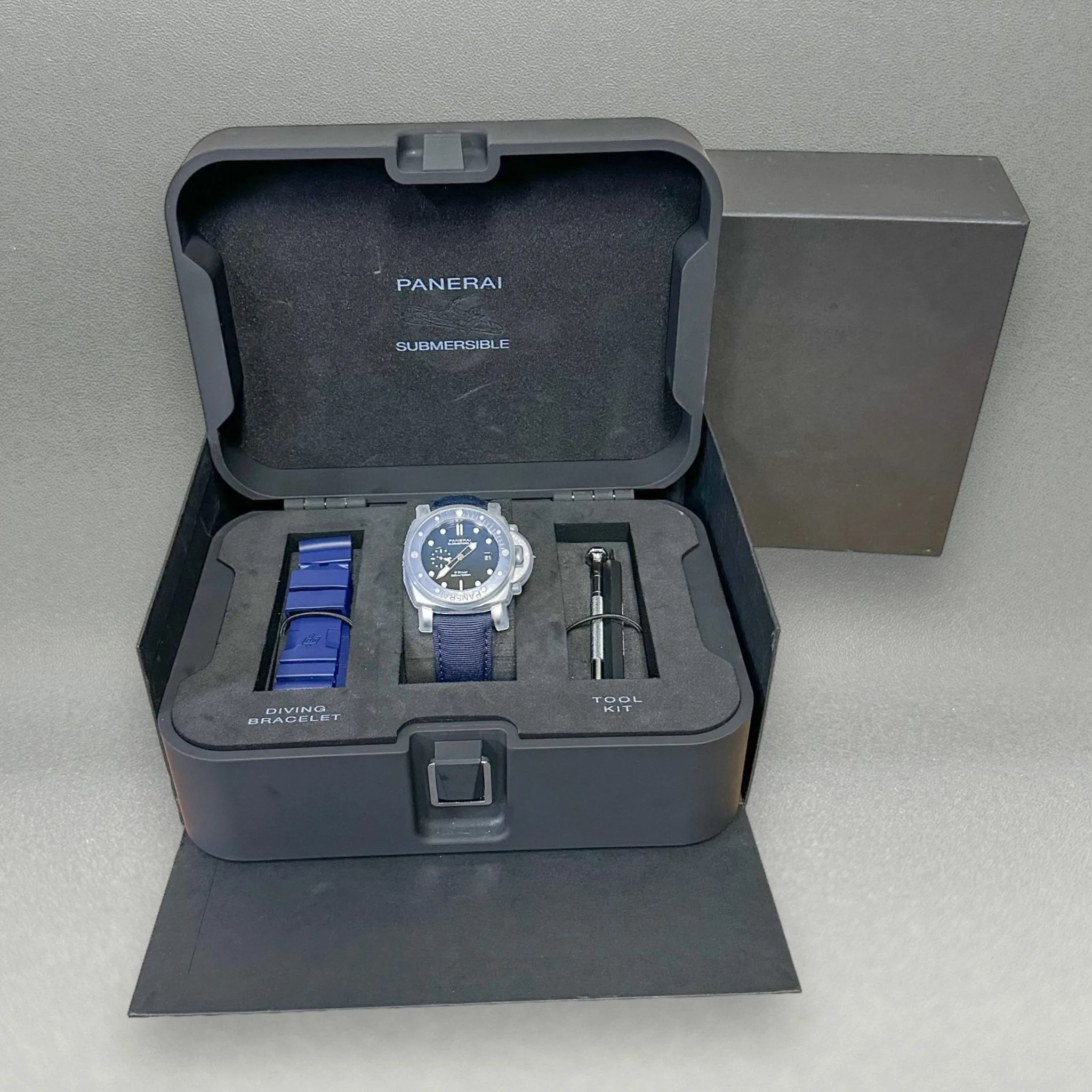 Estate Panerai Submersible Quarantaquattro Blu Profondo Men’s Automatic Watch Ref#PAM01289