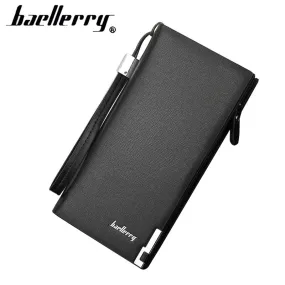 Fashion Clutch Male Wallet Men Baellerry Wallets Wristlet Men Clutch Bags Coin Purse Men's Wallet Leather Male Purse portemonnee