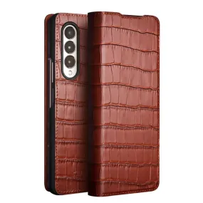 Fashion Light Luxury Business Leather Phone Case For Samsung Fold 6 5