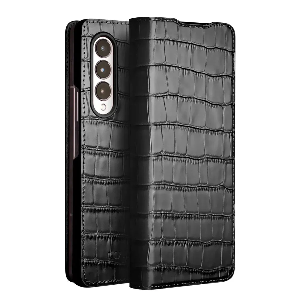 Fashion Light Luxury Business Leather Phone Case For Samsung Fold 6 5