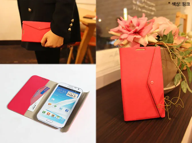 FENICE CLUTCH case for Samsung Galaxy Note 2