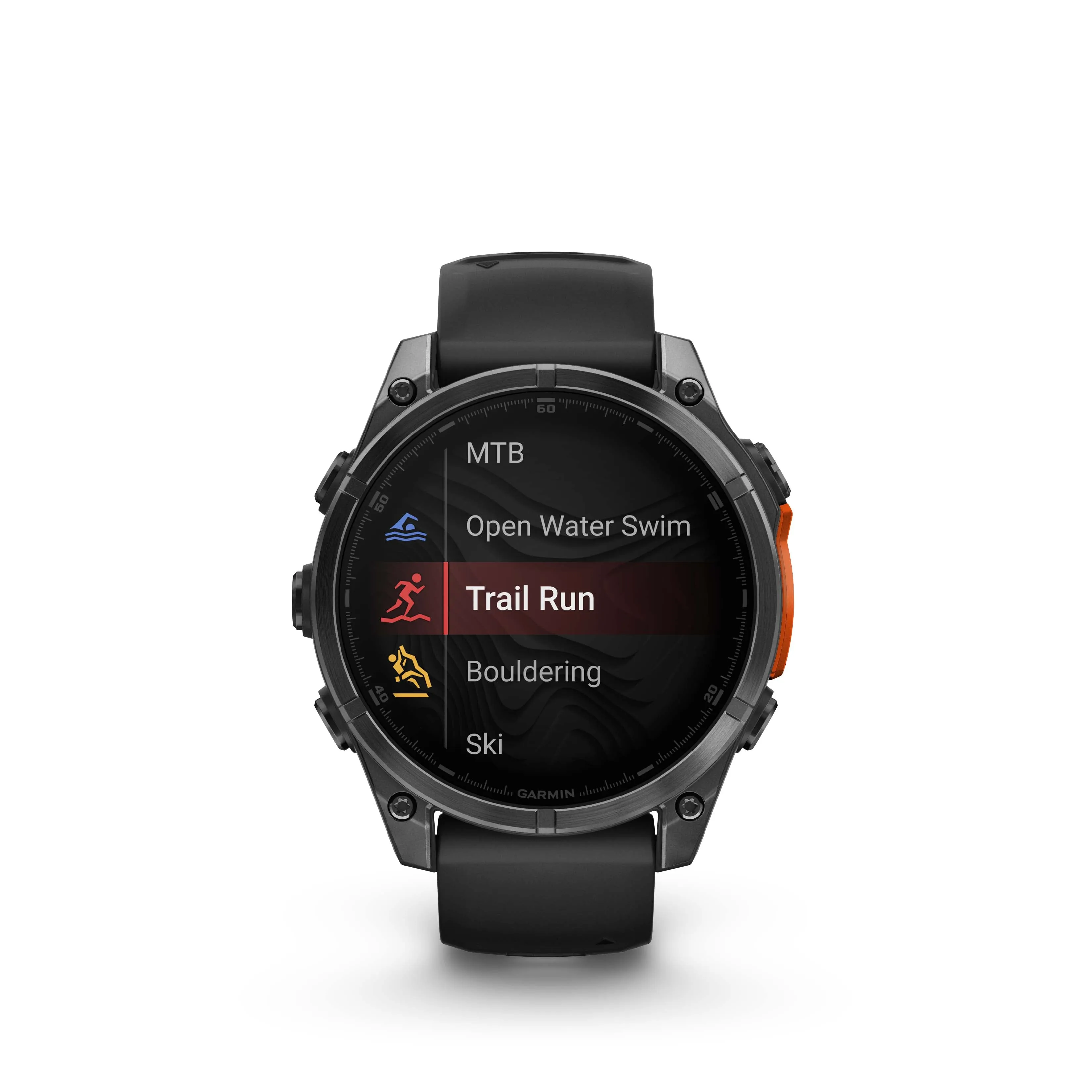 fenix 8 - 47 mm, AMOLED - Slate Gray/Black Silicone Band