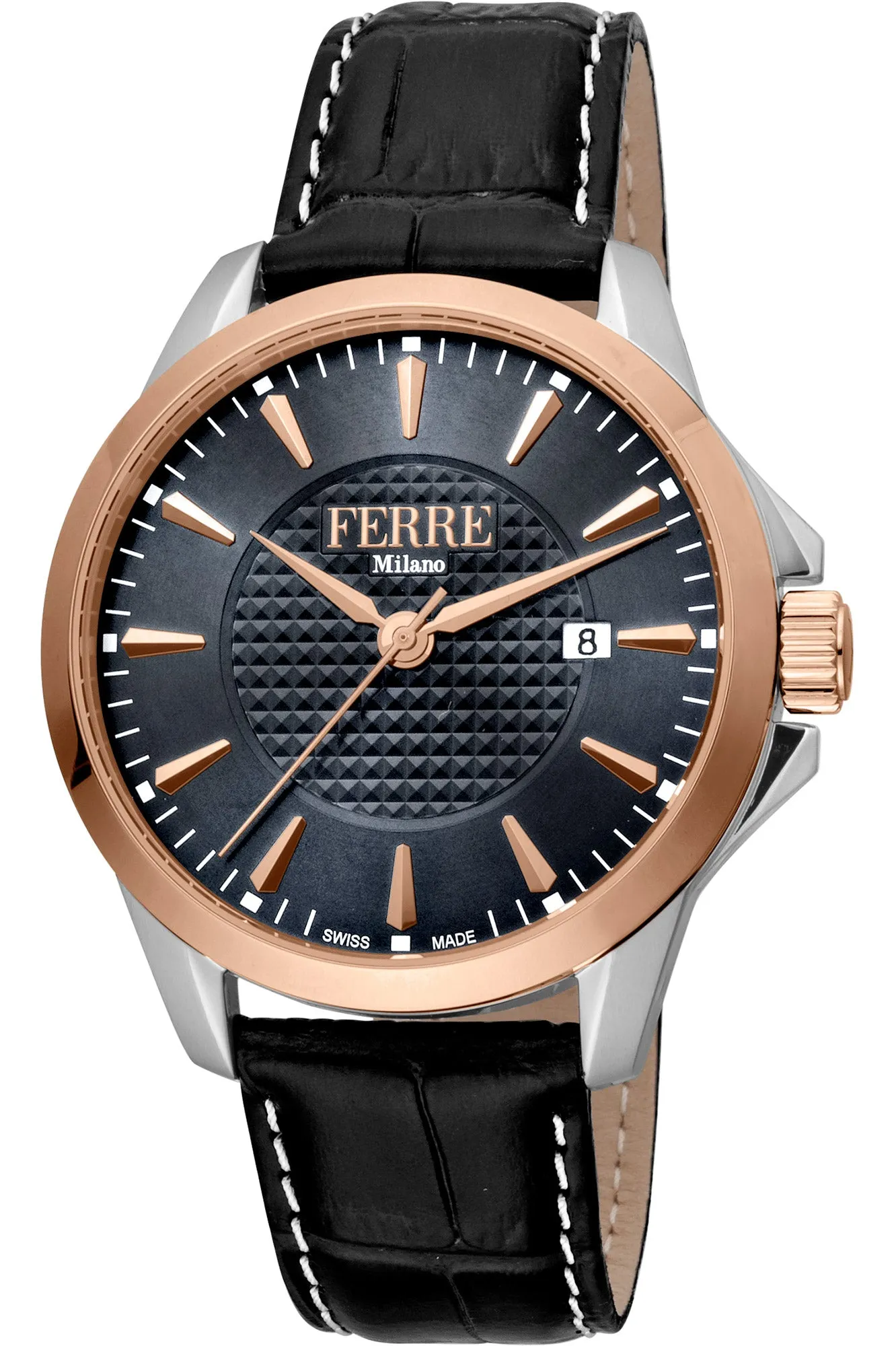 Ferre Milano Men's Fashion 42mm Quartz Watch