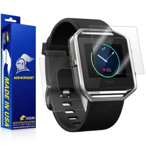 Fitbit Blaze Screen Protector   Full Body Skin (Front & Back)