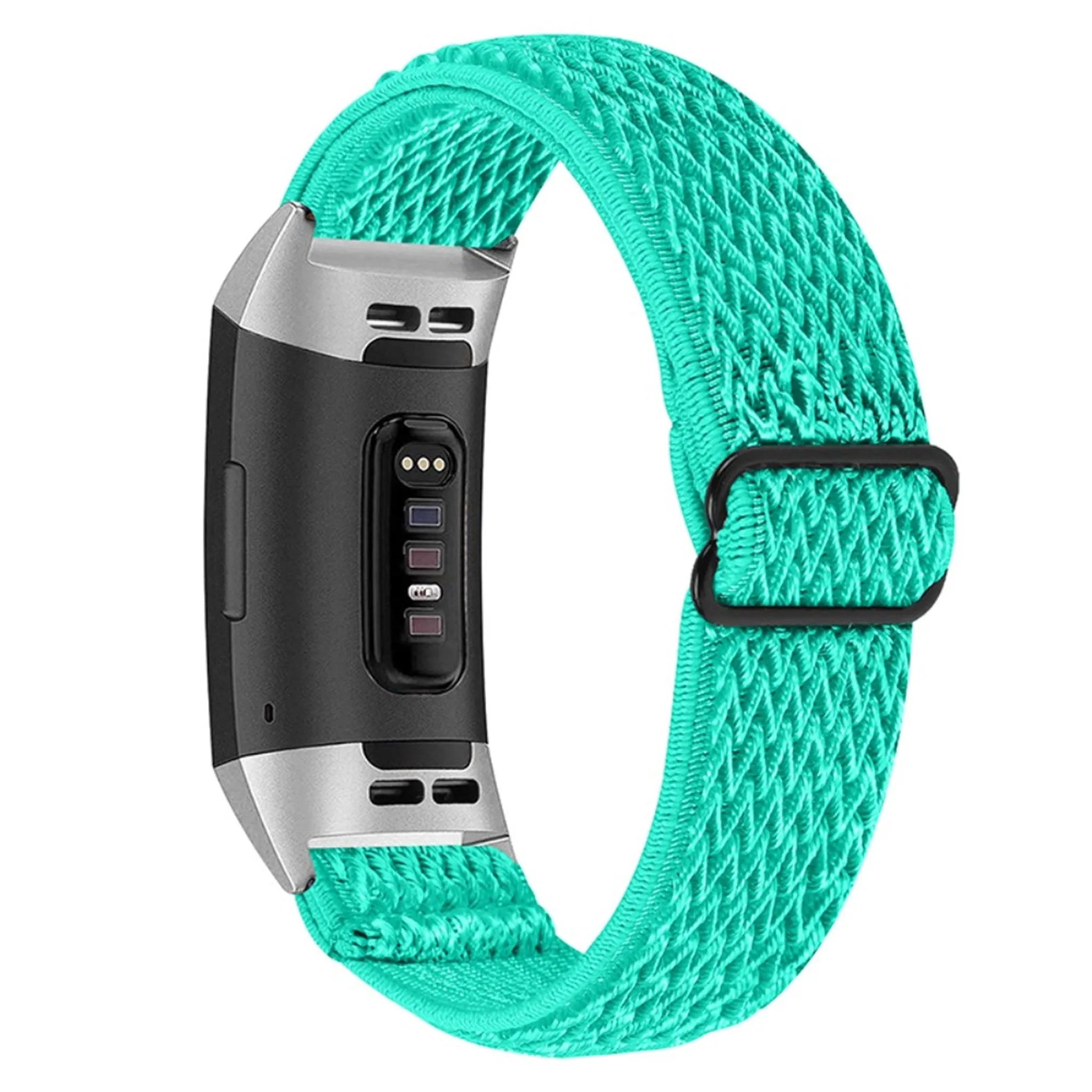 Fitbit Charge 3 nylon sports style watch strap - Mint Green