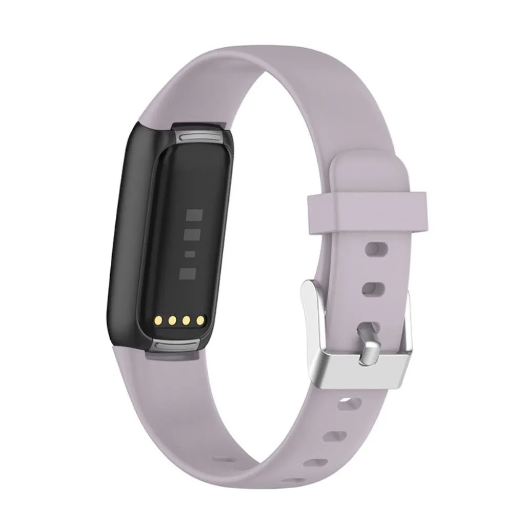 Fitbit Luxe silicone watch strap - Purple / Size: L