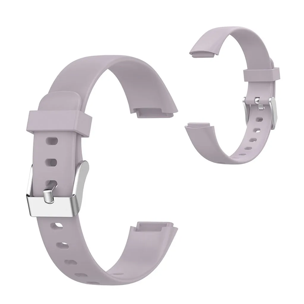 Fitbit Luxe silicone watch strap - Purple / Size: L