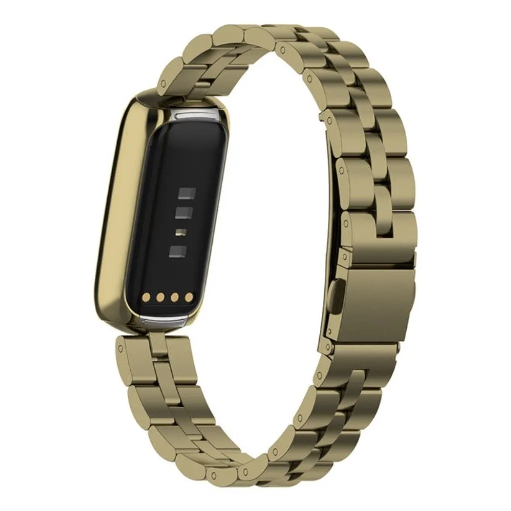 Fitbit Luxe stainless steel watch strap - Gold