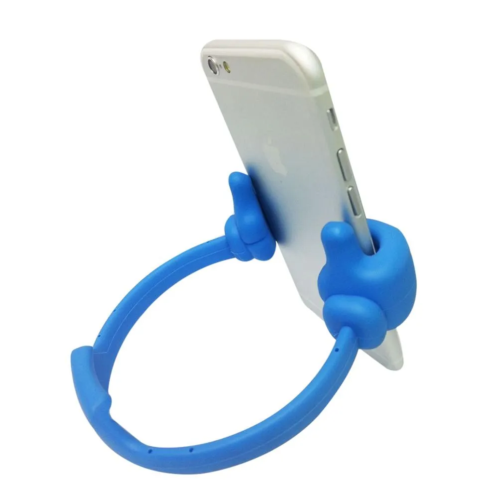 Flexible Thumbs-Up Tablet and Phone Stand