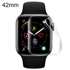 For Apple Watch 42mm Soft Hydrogel Film Full Cover Front Protector