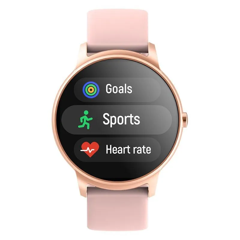 Forever ForeVive 2 SB-330 Fitness Smartwatch m. Pulsmåler & Skridttæller - Rose Gold