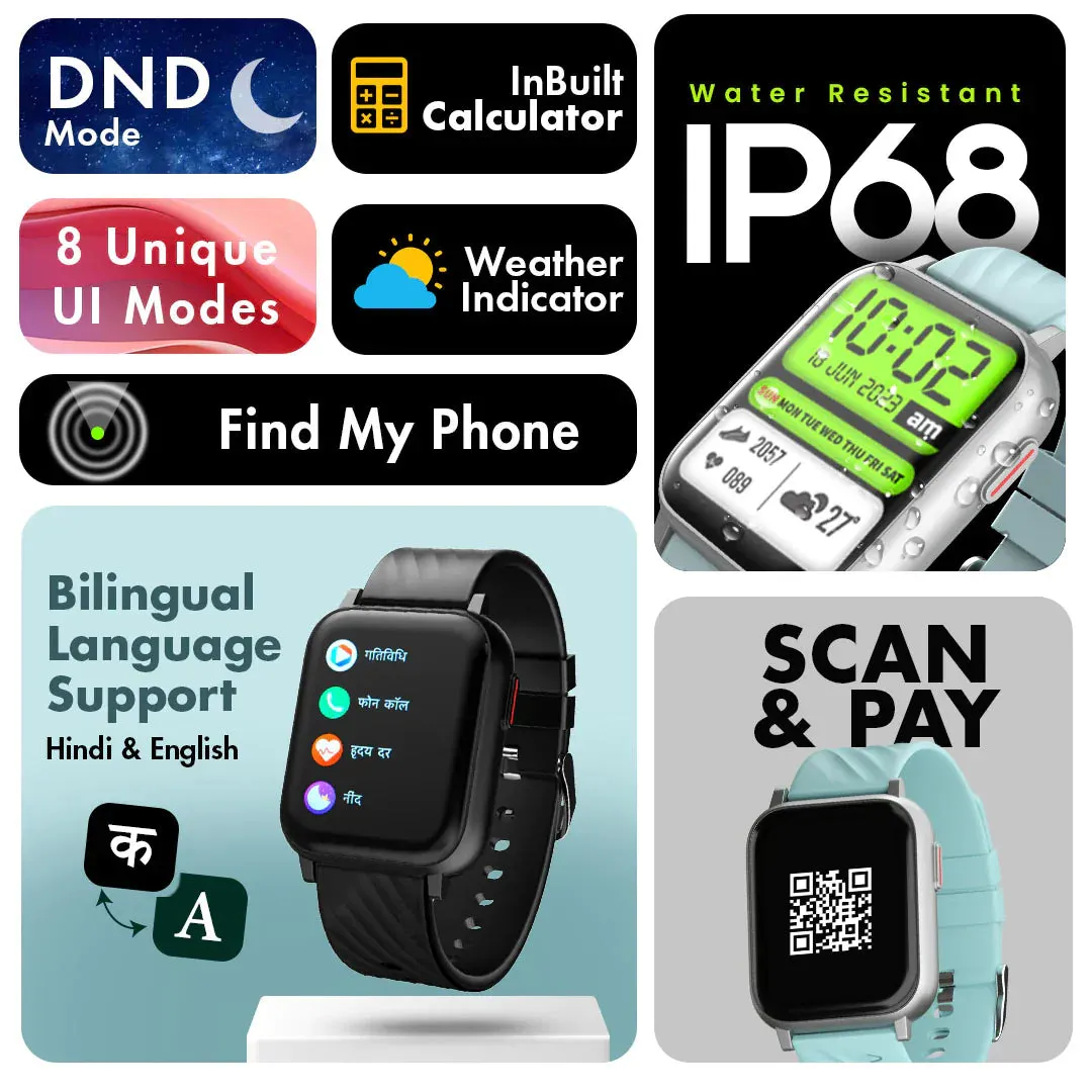 FwIT 007 BT Calling SmartWatch