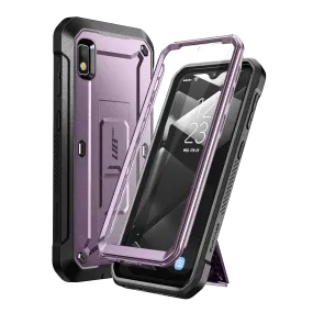 Galaxy A10e Unicorn Beetle Pro Rugged Holster Case(open box)-Metallic Purple