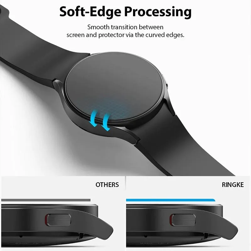 Galaxy Watch 4 / Watch 5 44mm (R6) ID Glass Screen Protector 4 Pcs By Ringke