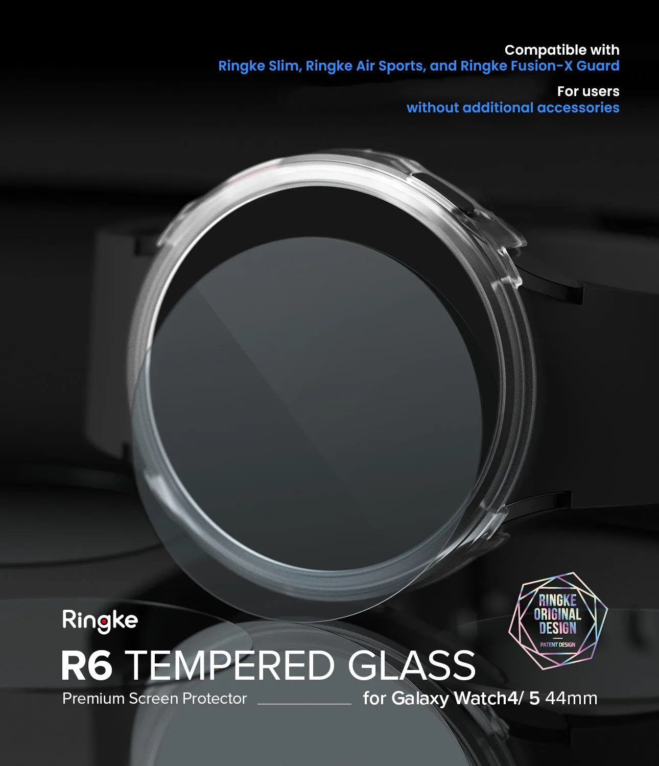 Galaxy Watch 5/4 44mm Screen Protector | Glass - R6