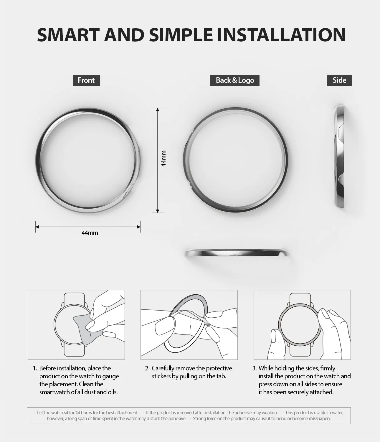 Galaxy Watch Active 2 44mm | Bezel Styling