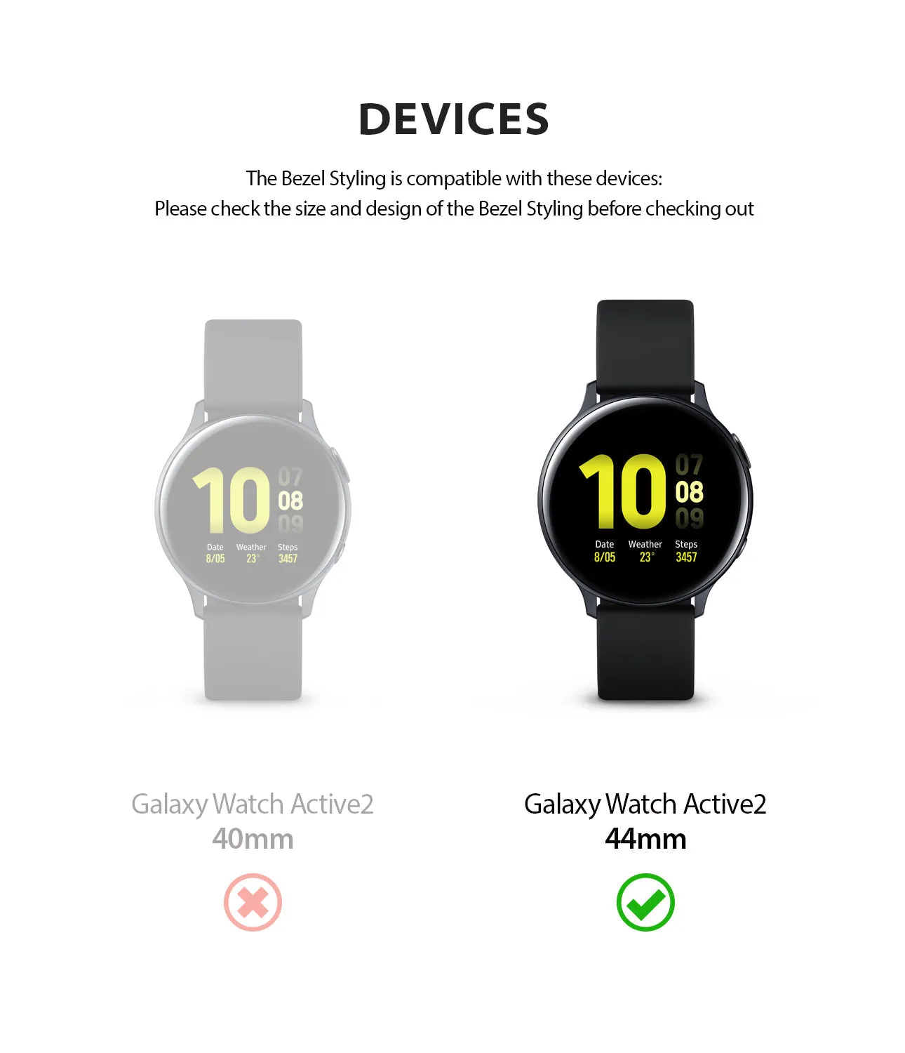 Galaxy Watch Active 2 44mm | Bezel Styling