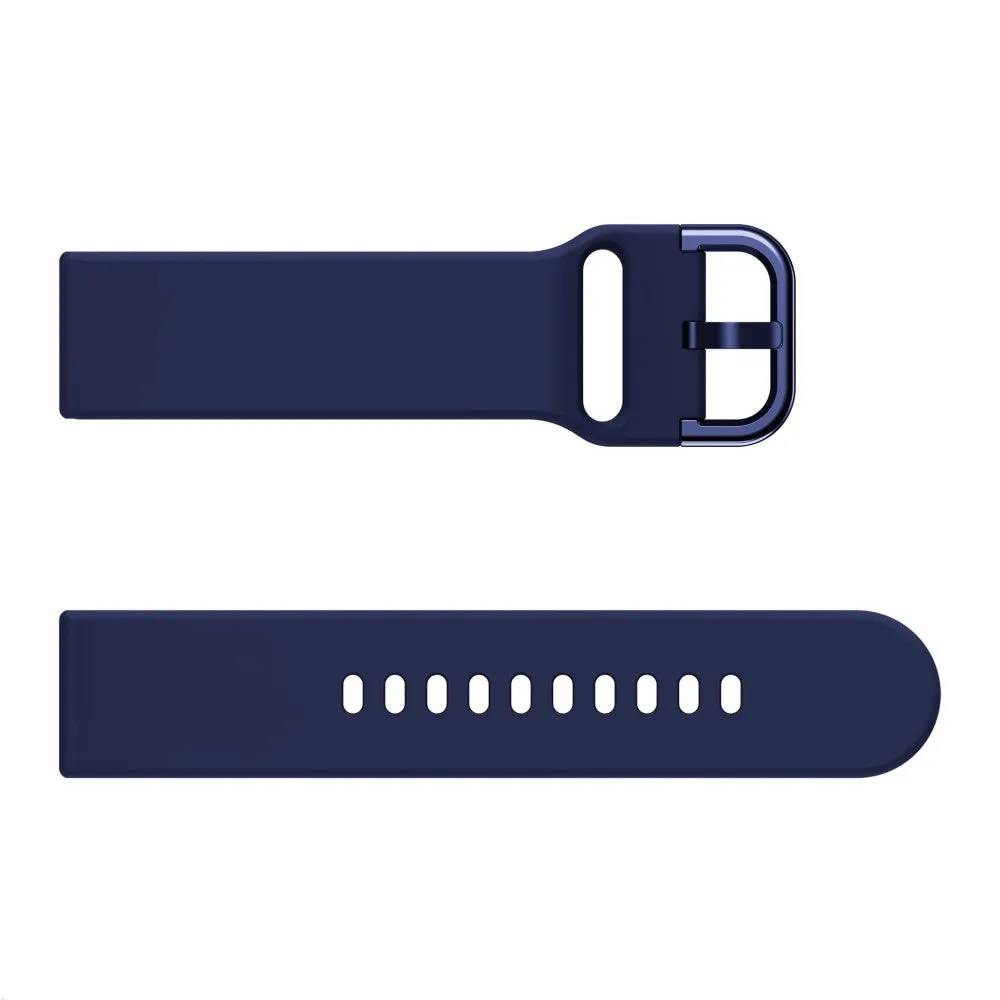 Garmin Approach S40 silicone sports bracelet with pin buckle (joint circumference: 155-195mm) - dark blue