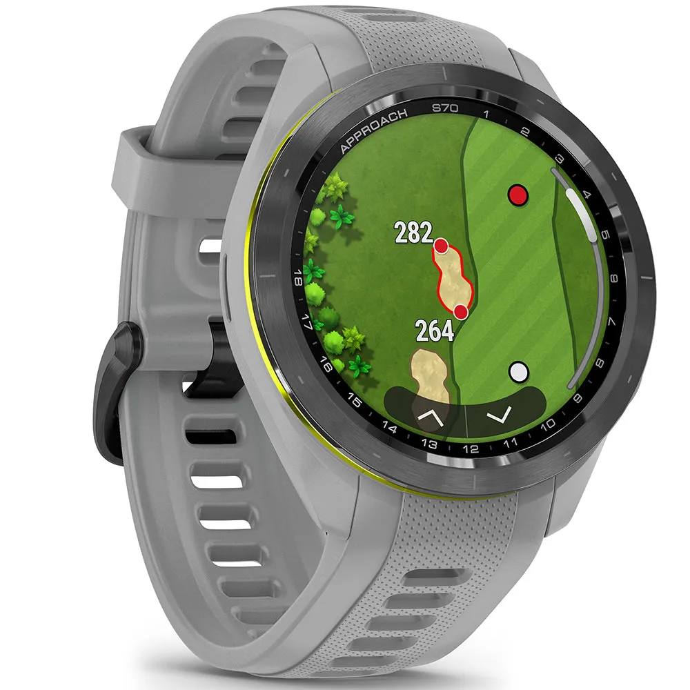 Garmin Approach S70 Golf GPS Smart Watch - Grey