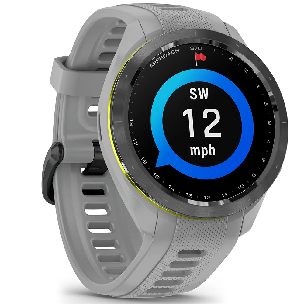 Garmin Approach S70 Golf GPS Smart Watch - Grey